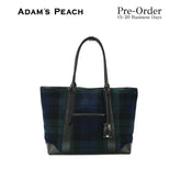 (Pre-Order) ADAM PEACH AP055 Lovat Tweed Totebag